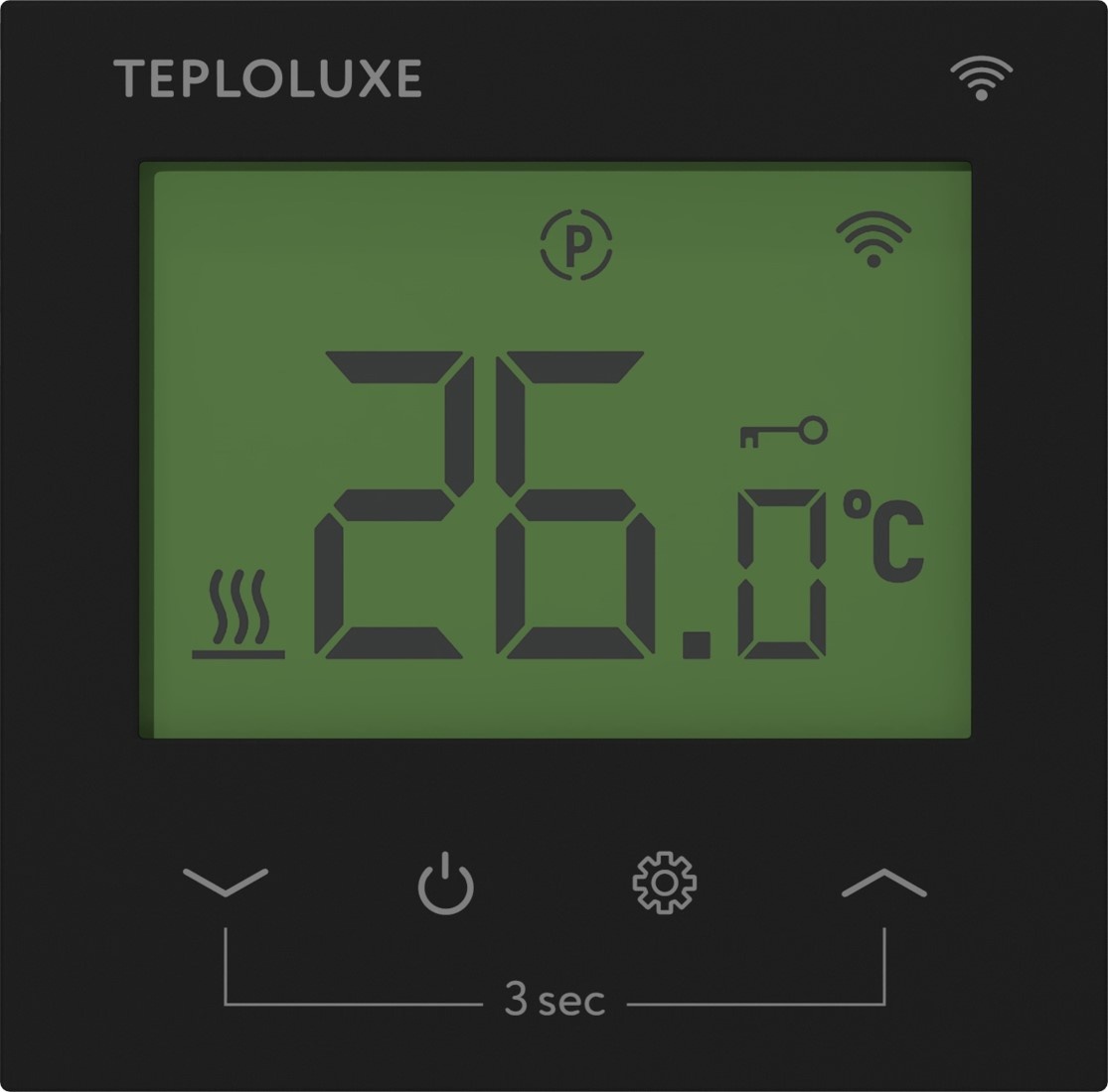 Терморегулятор электронный Теплолюкс Pontus Wi-Fi чёрный