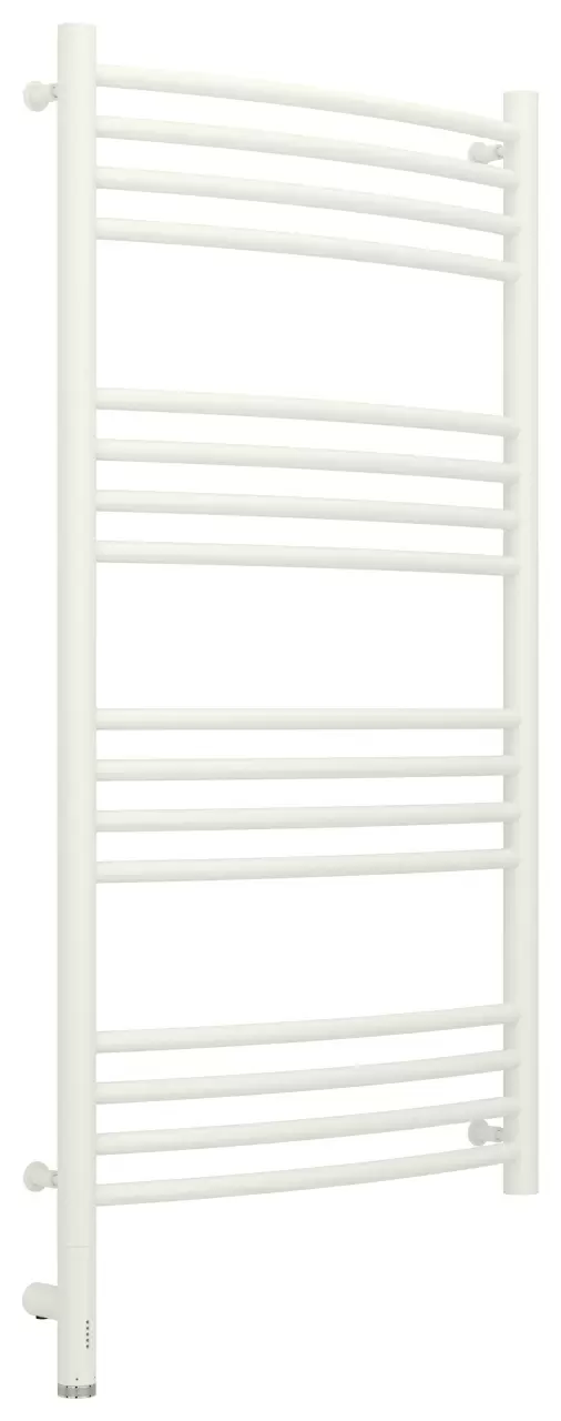 Полотенцесушитель электрический Сунержа Богема 3.0 выгнутая 1000х500  МЭМ левый Матовый белый