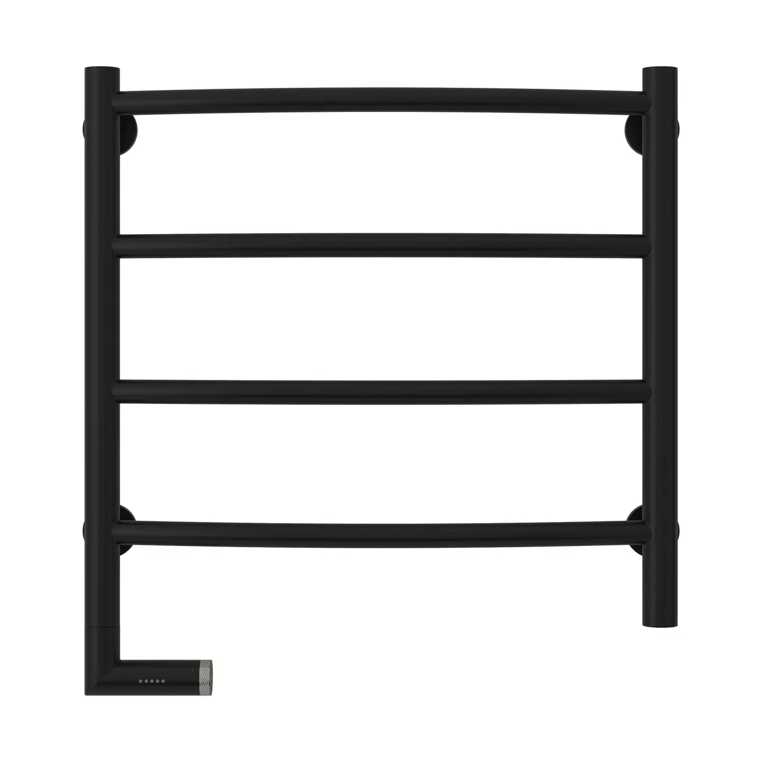 Электрический полотенцесушитель Сунержа ГАЛАНТ 2.0 500х500 / МЭМ левый / матовый черный