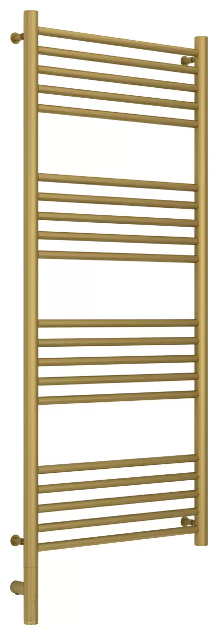 Полотенцесушитель электрический Сунержа Богема 3.0 прямая 1200х500  МЭМ левый Матовое золото