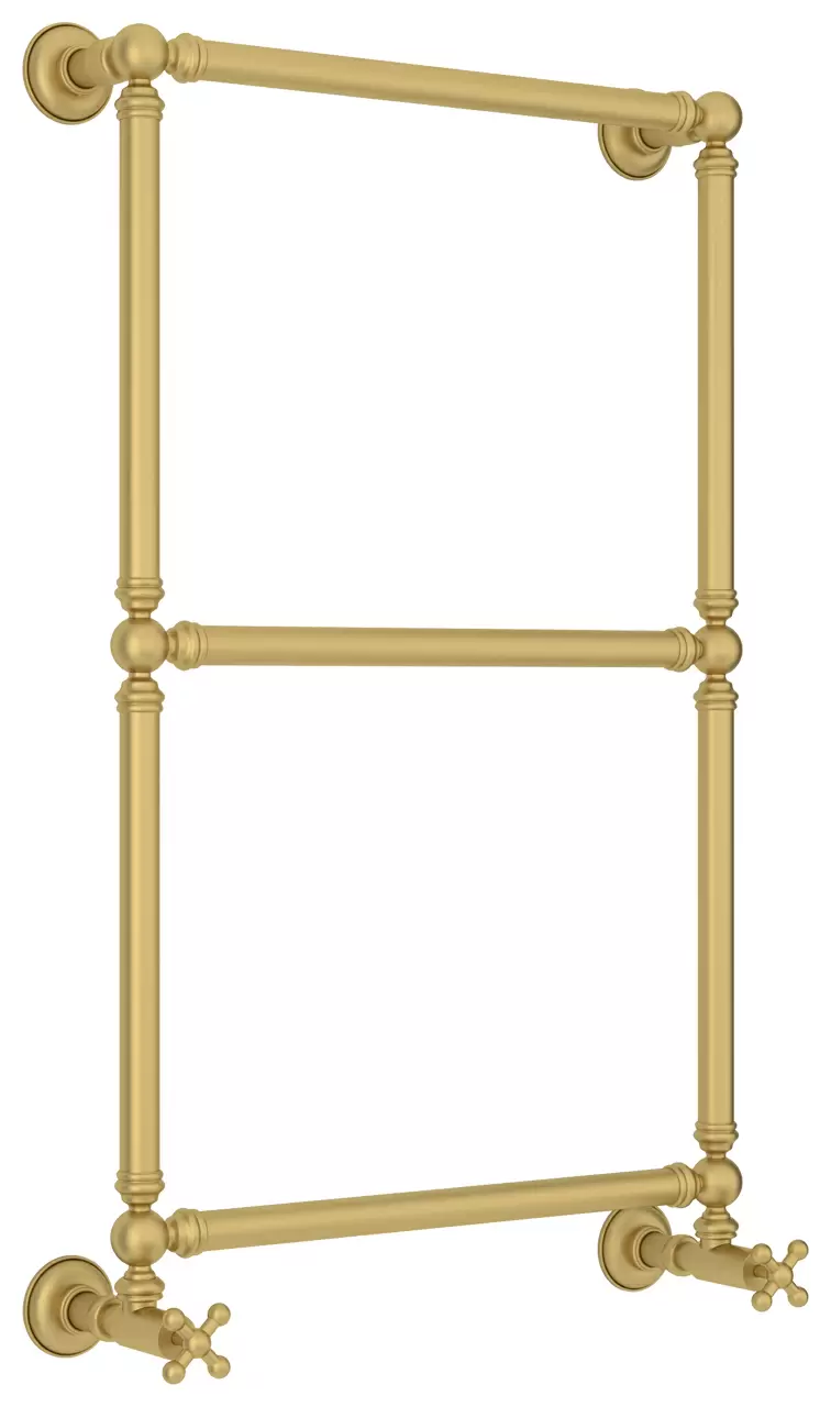 Водяной полотенцесушитель Сунержа Ренессанс 1304 860х500 матовое золото