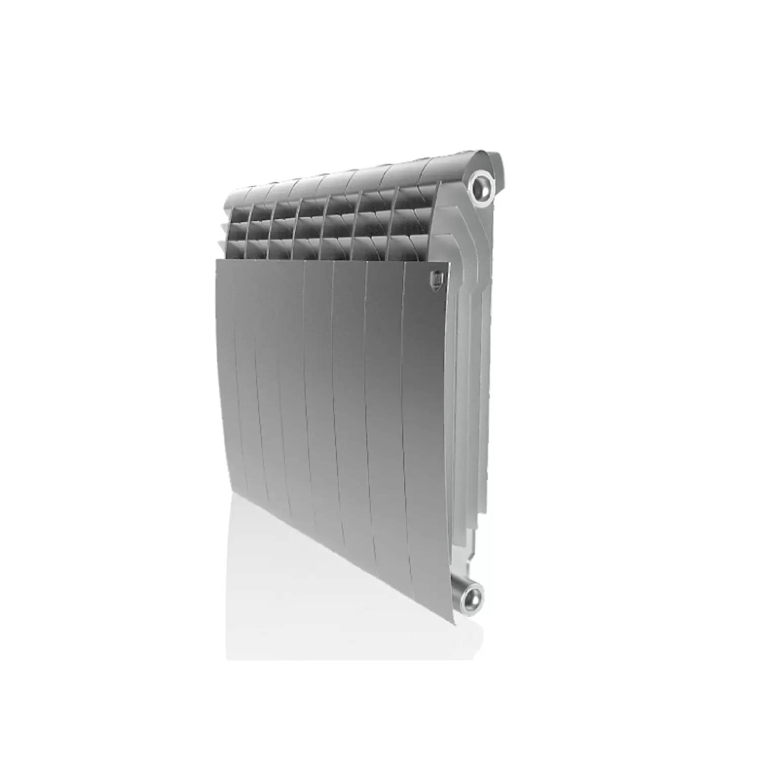 Радиатор биметаллический Royal Thermo BiLiner 500 /Silver Satin/ 8 секций