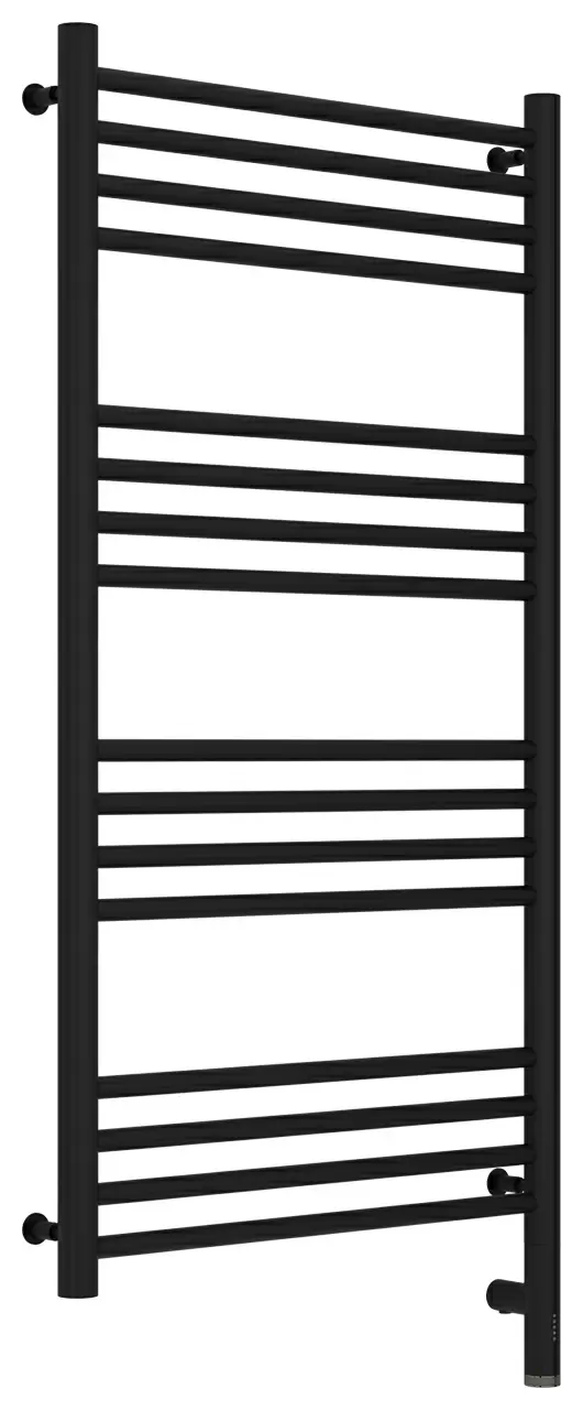 Полотенцесушитель электрический Сунержа Богема 3.0 прямая 1000х500  МЭМ правый Матовый чёрный