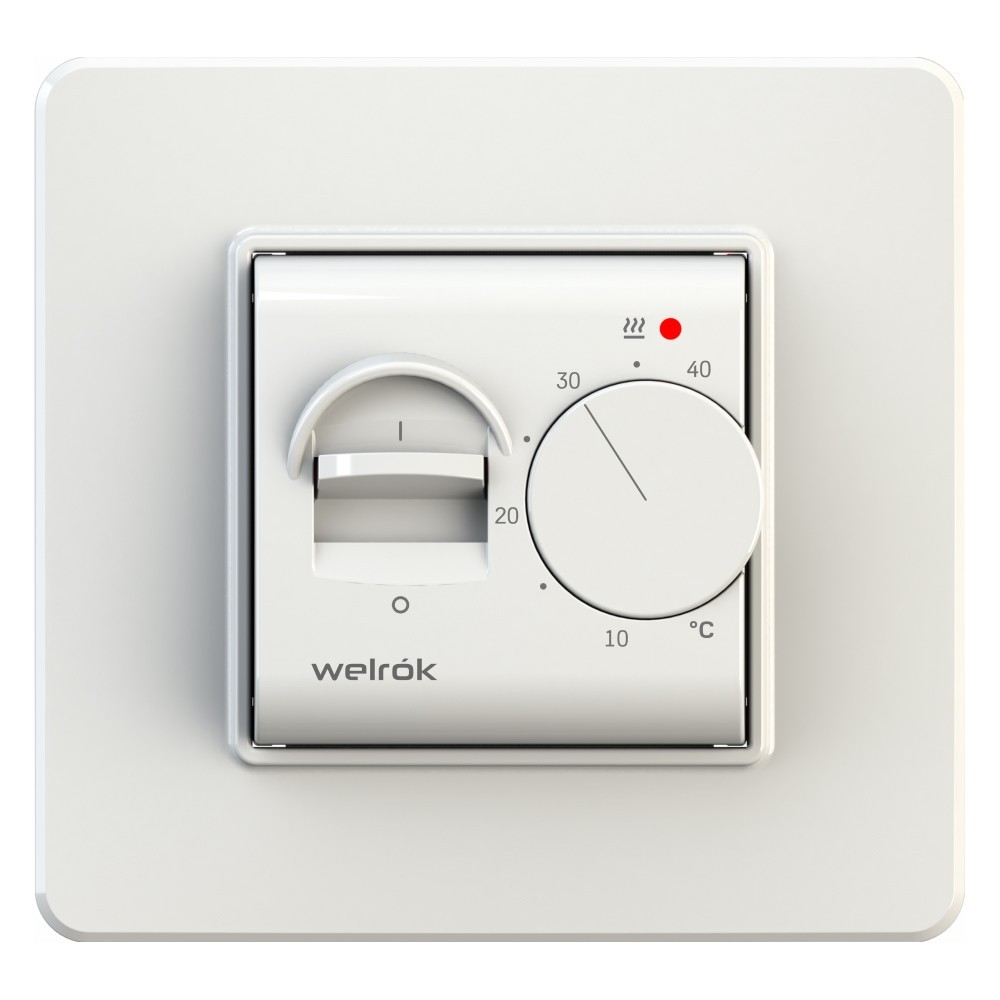 Терморегулятор Welrok (Terneo) mex механический белый