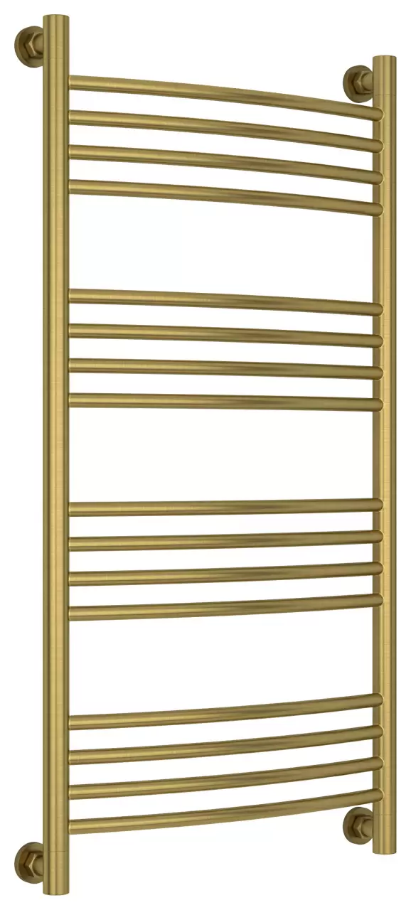 Водяной полотенцесушитель Сунержа Богема+ выгнутая 1000х500 состаренная латунь