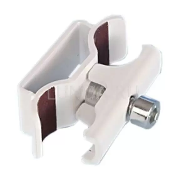 Фиксирующий зажим Arbonia, белый RAL 9016 