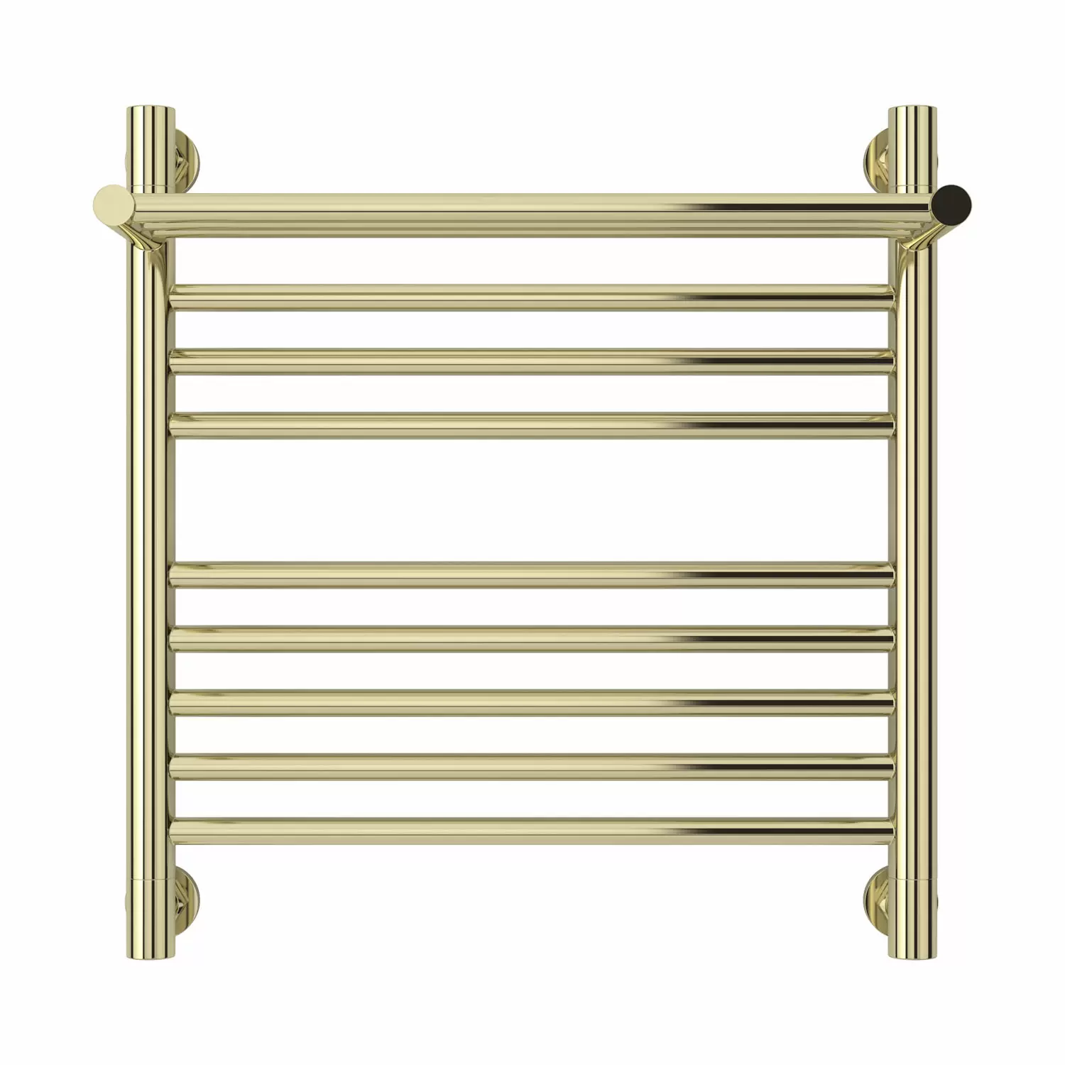 Водяной полотенцесушитель Сунержа Богема с полкой + 500х500 шампань