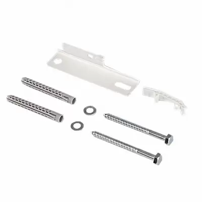 Настенный кронштейн короткий Arbonia, WA 23мм, белый RAL 9016 