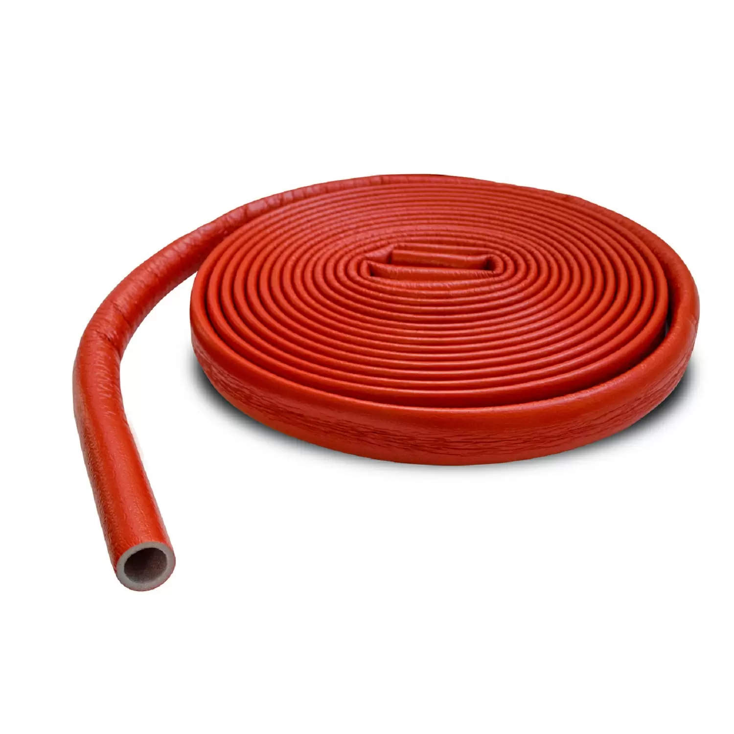 Теплоизоляция Энергофлекс супер протект 35/4 для труб диаметром 32 мм красная, бухта 11 м