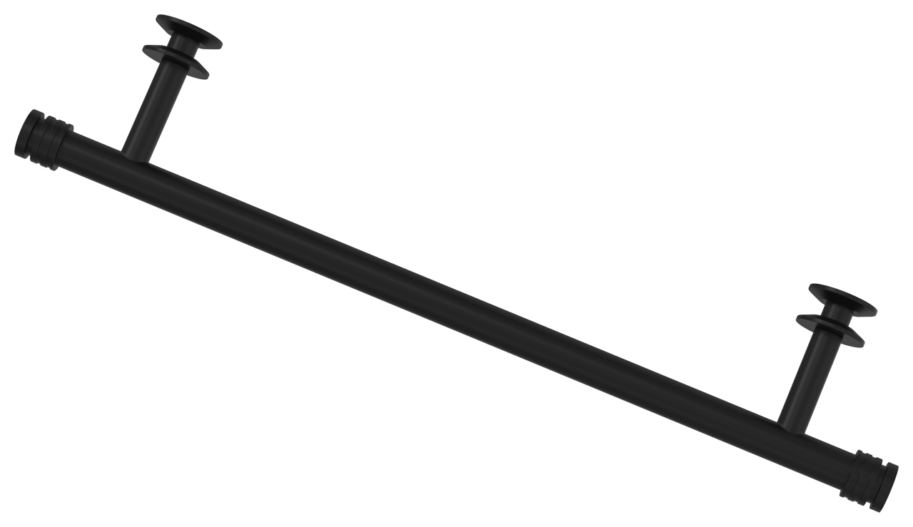 Полка прямая (L - 370 мм) н/ж для ДР "СУНЕРЖА" (Матовый черный)