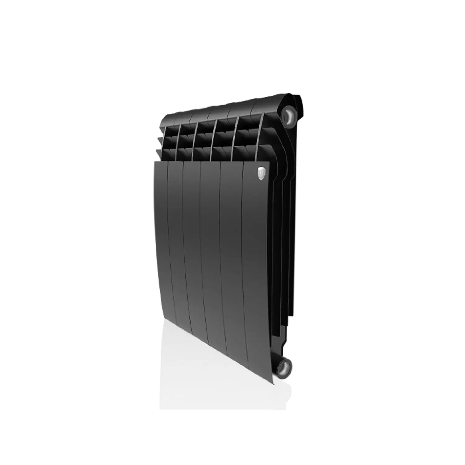 Радиатор биметаллический Royal Thermo BiLiner 500 /Noir Sable/ 6 секций