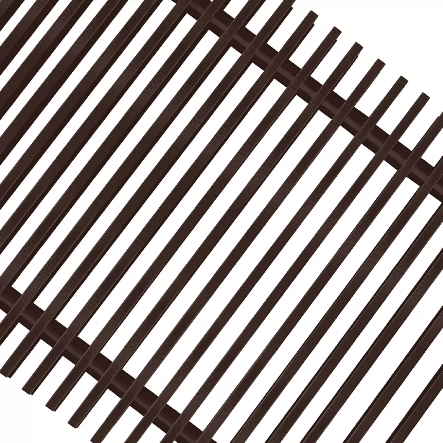 Рулонная решетка Techno алюминиевая коричневая RAL 8017 PPA 150-1400