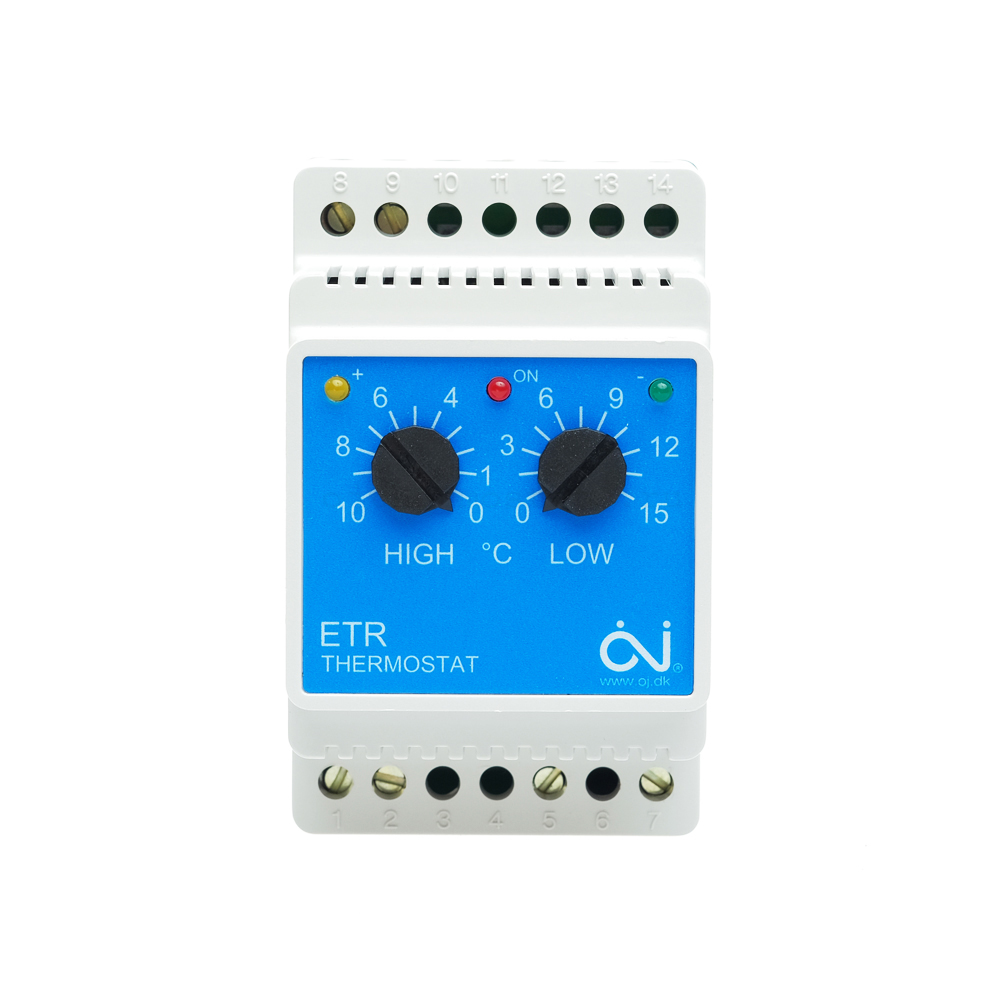 Терморегулятор OJ Electronics ETR/F-1447A с датчиком температуры