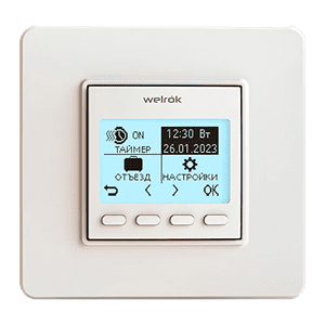 Терморегулятор Welrok (Terneo) pro программируемый белый