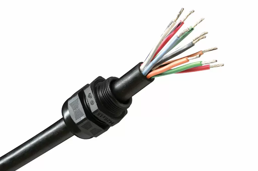 Ввод для бронированного кабеля, пластик M25 V-TEC EX