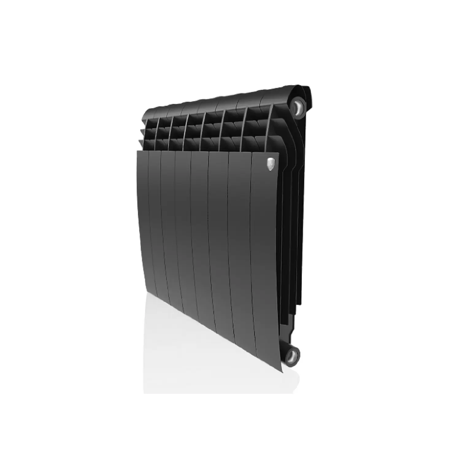 Радиатор биметаллический Royal Thermo BiLiner 500 /Noir Sable/ 8 секций