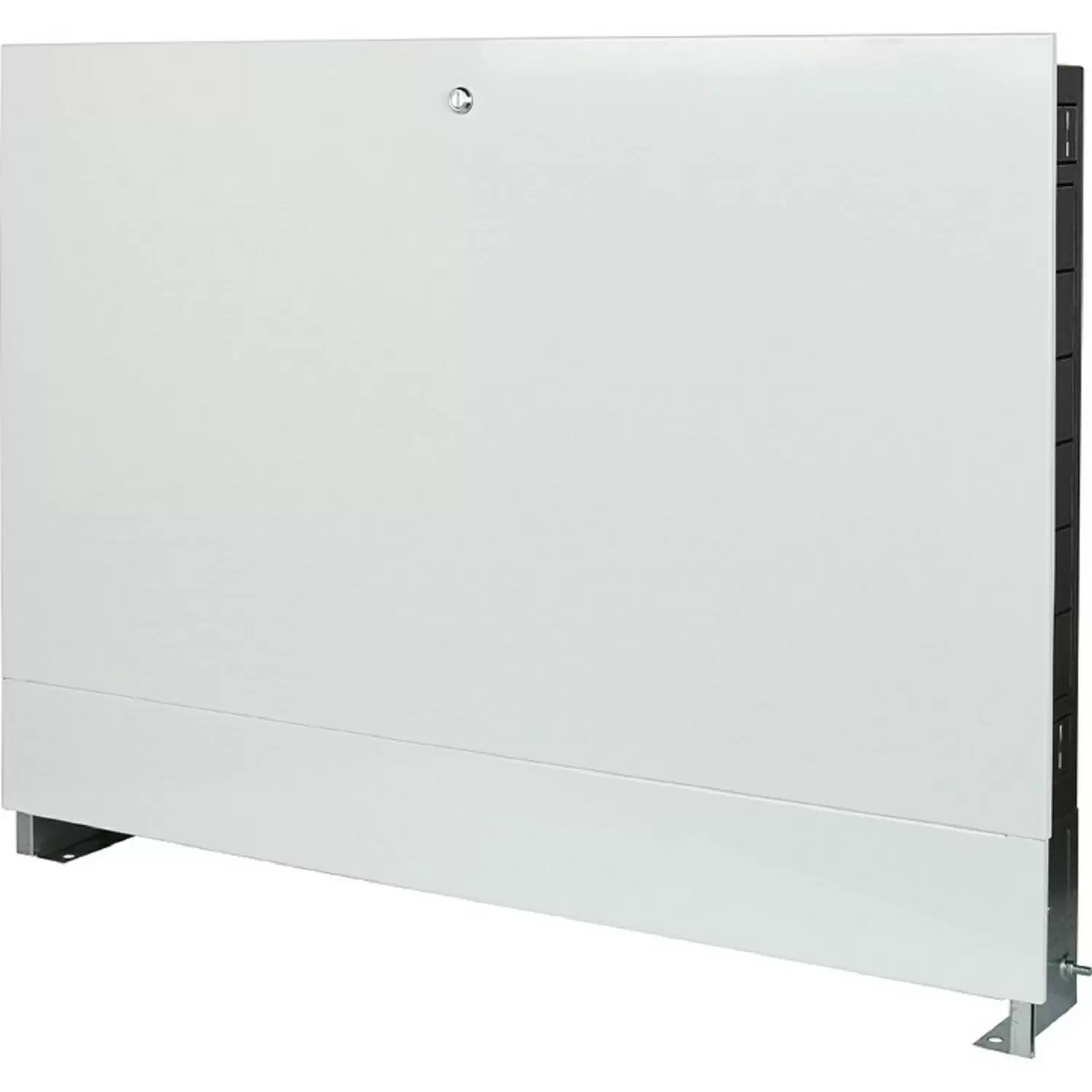 Шкаф STOUT распределительный встраиваемый 11-12 выходов (ШРВ-4) 670х125х896 с накладной дверцей