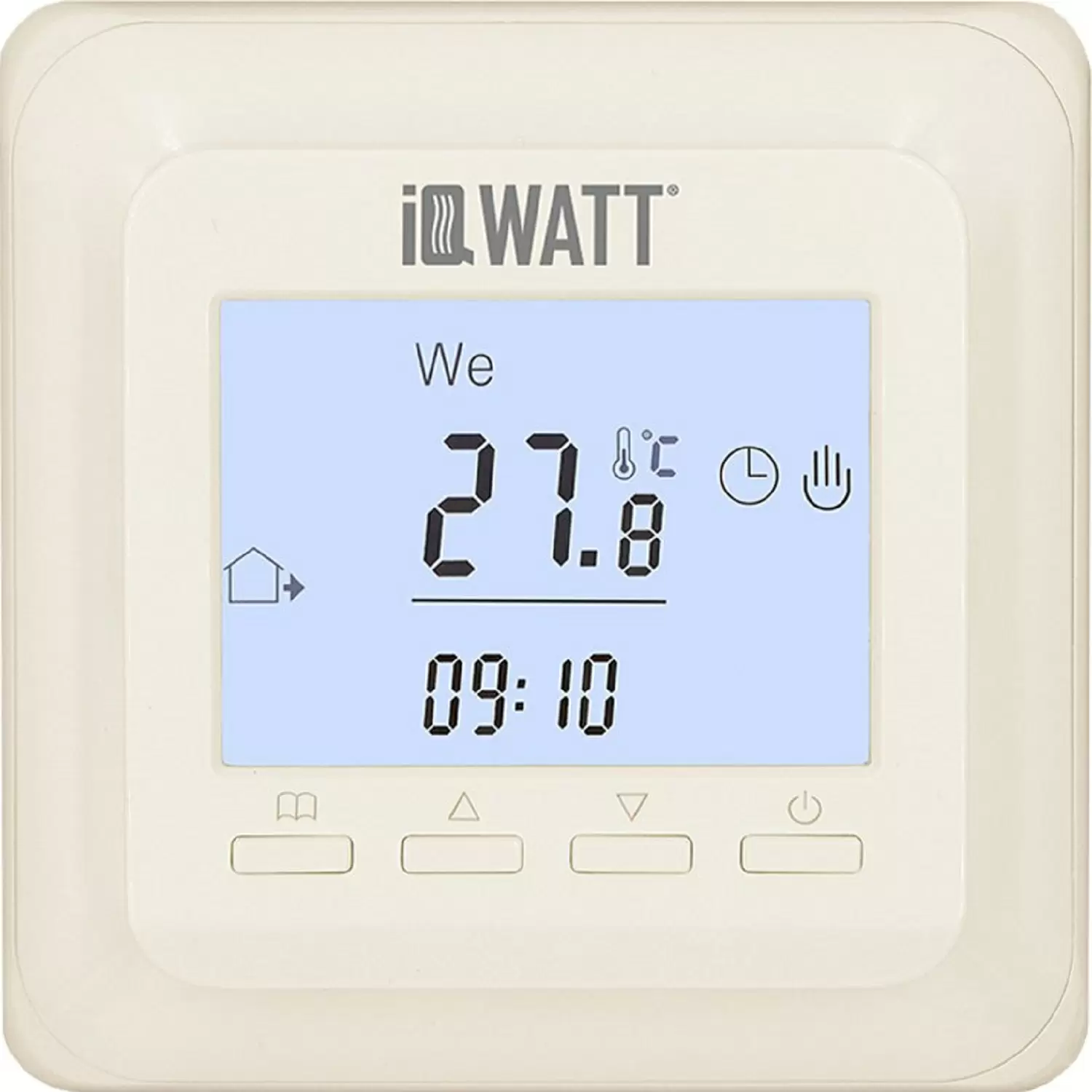 Терморегулятор IQ Watt программируемый Thermostat P слоновая кость