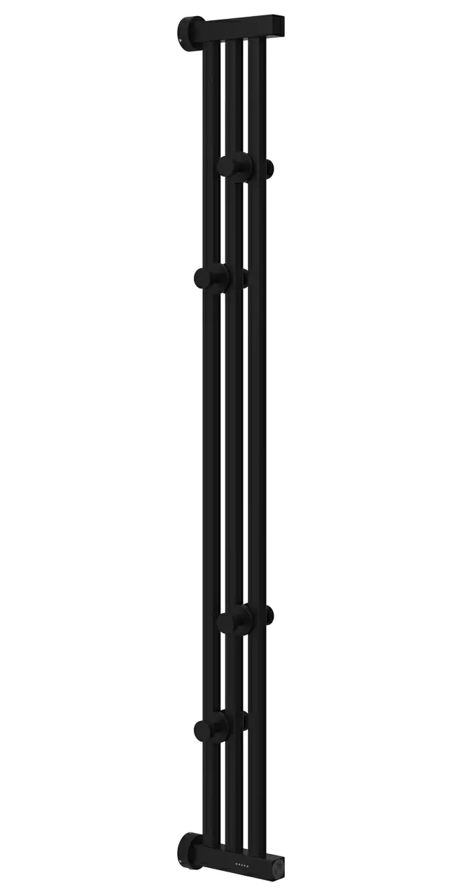 Полотенцесушитель электрический Сунержа Хорда 4.0 1200х166 Матовый чёрный