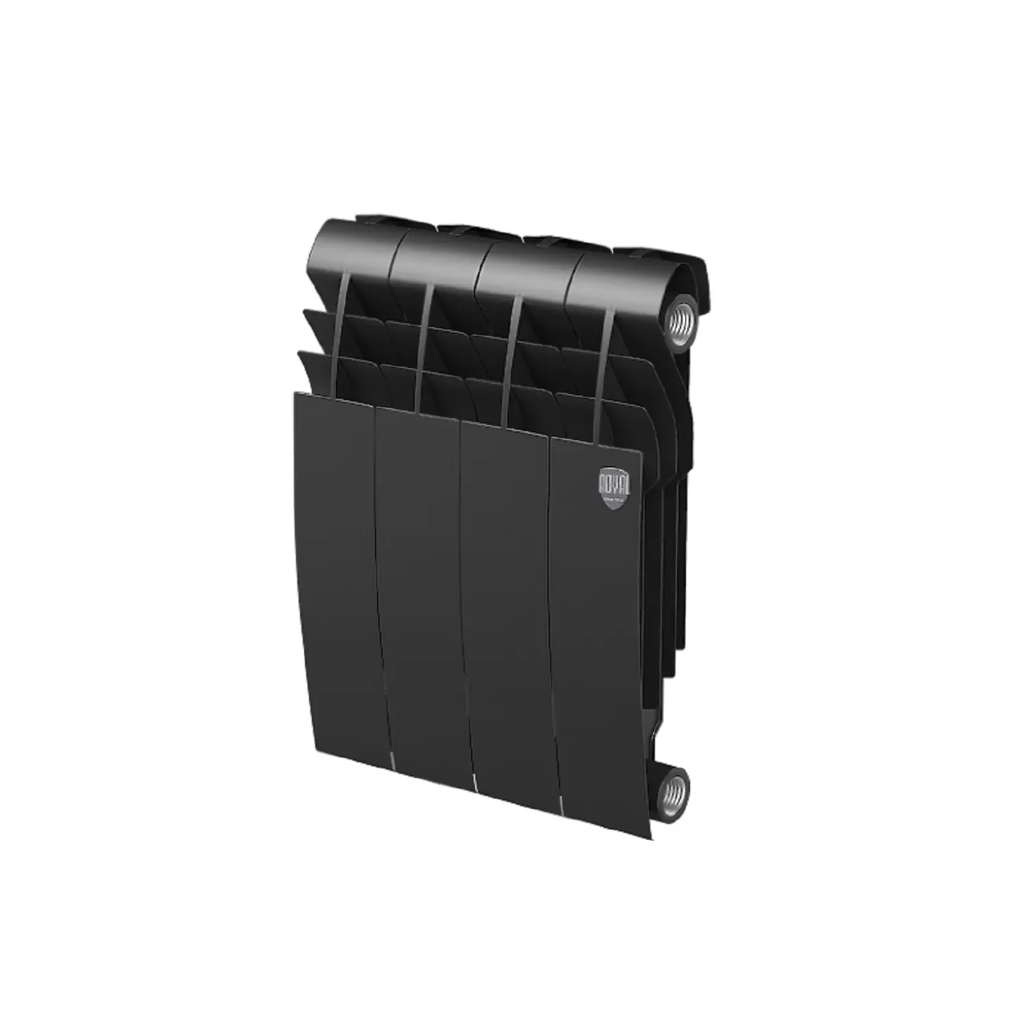Радиатор биметаллический Royal Thermo BiLiner 350 /Noir Sable/ 4 секции