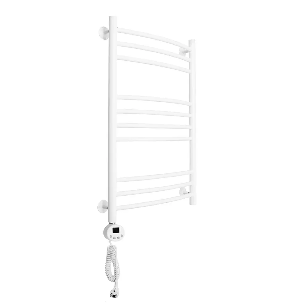 Электрический полотенцесушитель Domoterm с тэном белый Калипсо П10 500x800 БЕЛ EL