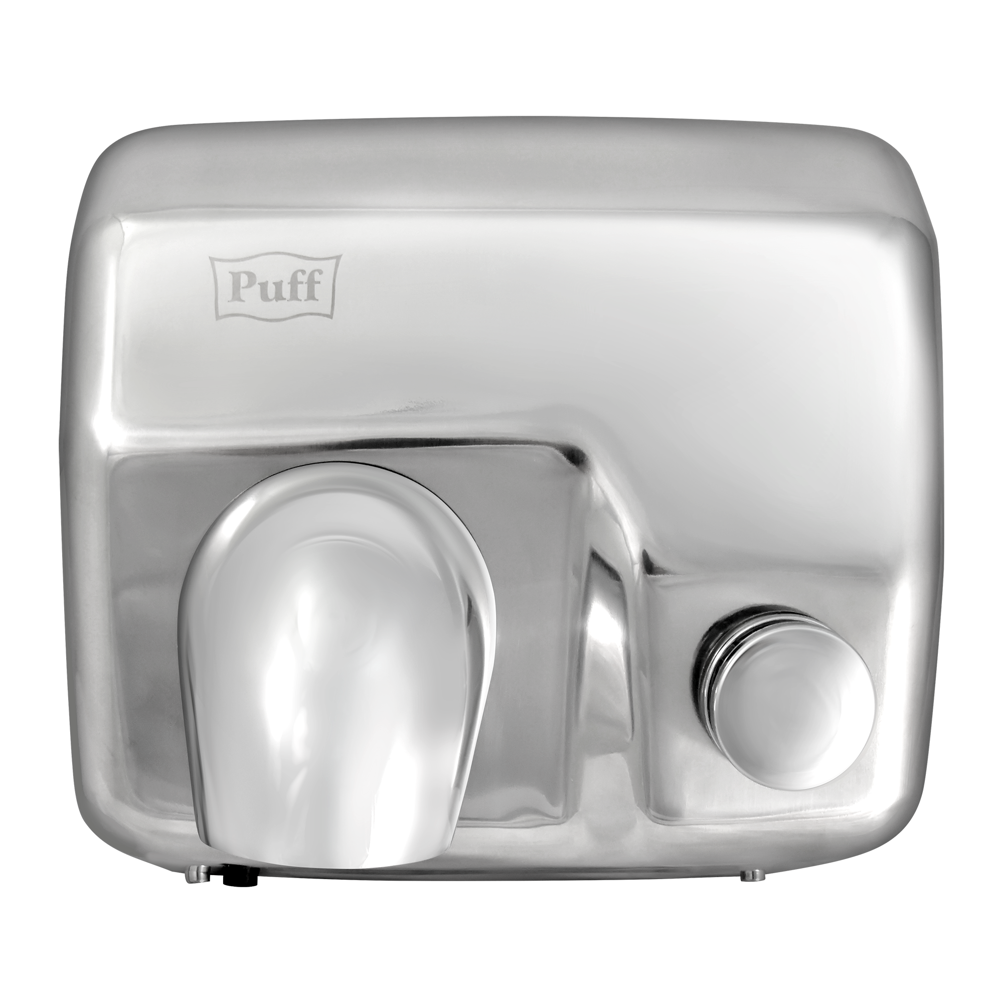 Сушилка для рук Puff-8844 высокоскоростная антивандальная, с кнопкой
