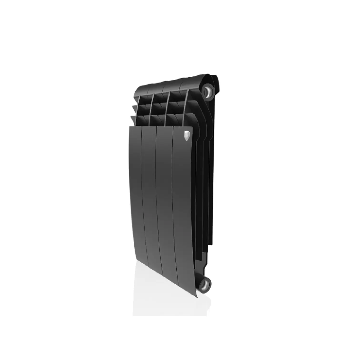 Радиатор биметаллический Royal Thermo BiLiner 500 /Noir Sable/ 4 секции