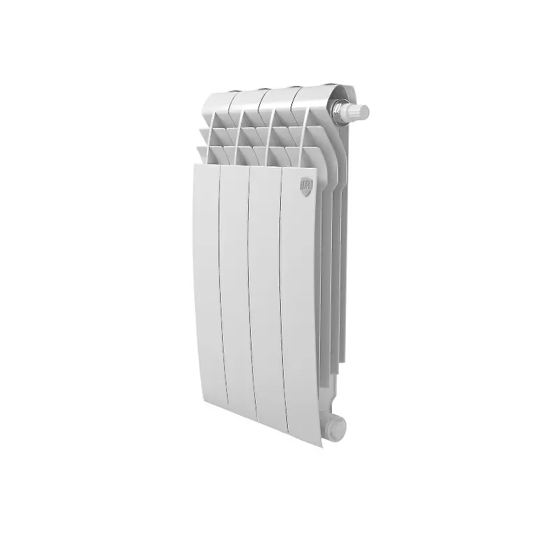 Радиатор биметалл Royal Thermo BiLiner 500 /Bianco Traffico VDR/ 4 секции нижнее правое подключение