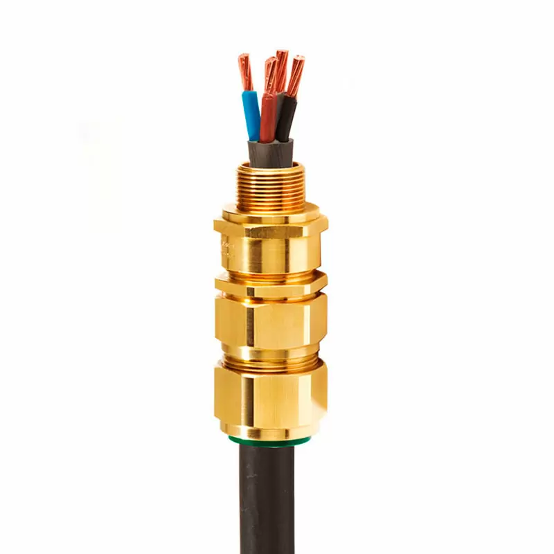 Ввод для бронированного кабеля, латунь M25 20 E1FX