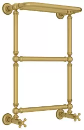 Водяной полотенцесушитель Сунержа Ренессанс 1386 660х400 матовое золото