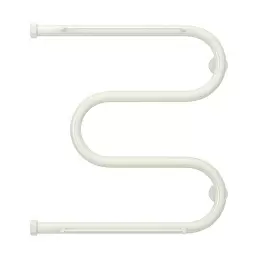 Водяной полотенцесушитель Сунержа М-образный 2П 500х500 Н. Г. 1 белый