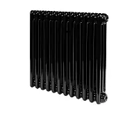 Стальной трубчатый радиатор IRSAP TESI 30565 12 секций Чёрный боковое подключение 3/4"