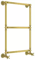 Водяной полотенцесушитель Сунержа Ренессанс 1304 860х500 состаренная латунь