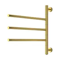 Электрический полотенцесушитель Сунержа Триада 540х585 35,8 Вт золото