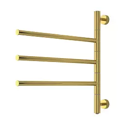 Электрический полотенцесушитель Сунержа Триада 540х585 35,8 Вт золото