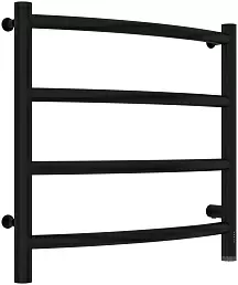 Полотенцесушитель электрический Сунержа Галант 4.0 500х500 МЭМ правый Матовый чёрный