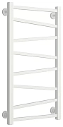 Водяной полотенцесушитель Сунержа Сирокко 800х400 матовый белый
