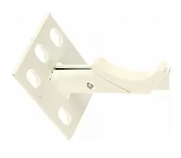 Кронштейн Zehnder регулируемый L=68-91 мм от стены, белый RAL 9016