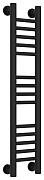 Водяной полотенцесушитель Сунержа Богема+ прямая 800х150 матовый черный