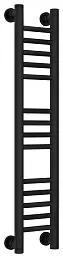Водяной полотенцесушитель Сунержа Богема+ прямая 800х150 матовый черный