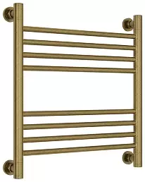 Водяной полотенцесушитель Сунержа Богема+ прямая 500х500 состаренная бронза