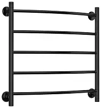 Водяной полотенцесушитель Стилье "Версия-Н2" 600х600 (5) Г 18 (Чёрный)