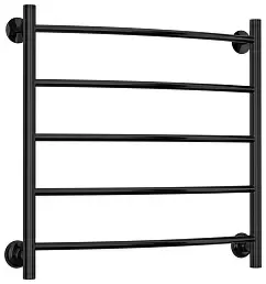 Водяной полотенцесушитель Стилье "Версия-Н2" 600х600 (5) Г 18 (Чёрный)