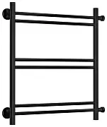 Водяной полотенцесушитель Стилье "Версия-Б1" 500х500 (2+2+2) П 16 (Чёрный)