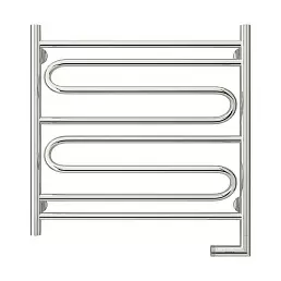 Электрический полотенцесушитель Сунержа ЭЛЕГИЯ 2.0 600х600 / МЭМ правый / без покрытия