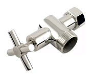 Вентиль Сунержа угловой н/ж (крест) G 1" нар.р. / G 3/4" н. г. (Состаренная бронза)