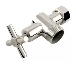 Вентиль Сунержа угловой н/ж (крест) G 1" нар.р. / G 3/4" н. г. (Состаренная бронза)