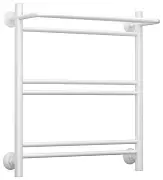Водяной полотенцесушитель Стилье "Версия-Н1" 600х500 (Полка+1+2+2) П 16 (Белый)