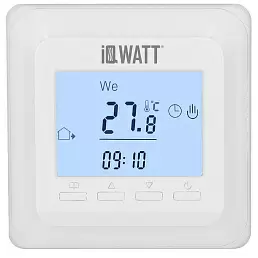 Терморегулятор IQ Watt программируемый Thermostat P белый