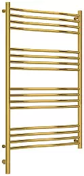 Полотенцесушитель электрический Сунержа Флюид 3.0 1000х600 МЭМ левый Золото